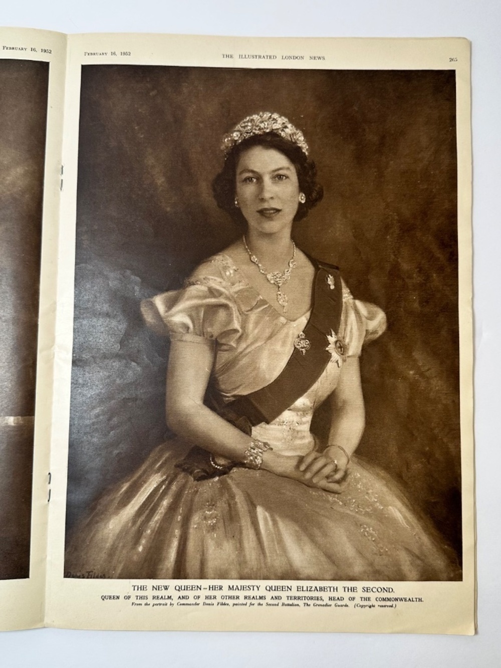 Vintage Illustrated London News Feb 16 1952 King George VI Death Issue - Picture 7 of 15